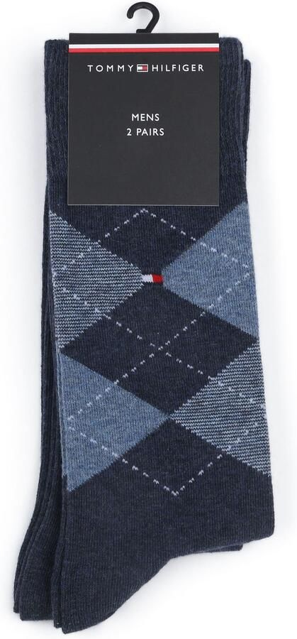 Tommy Hilfiger sokken blauw (set van 2) - Foto 6