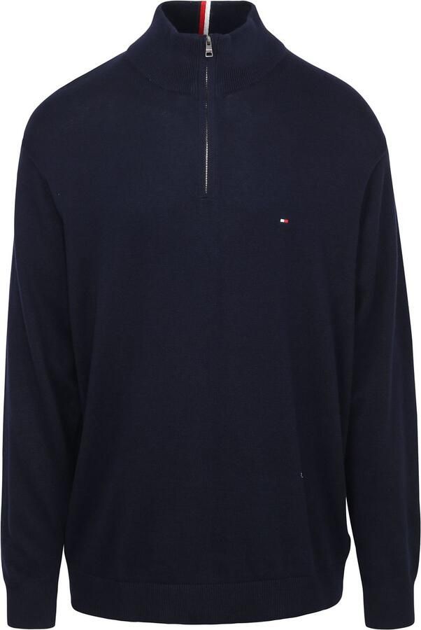 Tommy Hilfiger Schipperstrui BT-PIMA ORG CTN CASHMERE ZMOCK-B - Foto 7