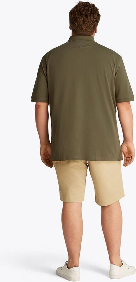 Tommy Hilfiger Big & Tall regular polo donkergroen - Foto 4