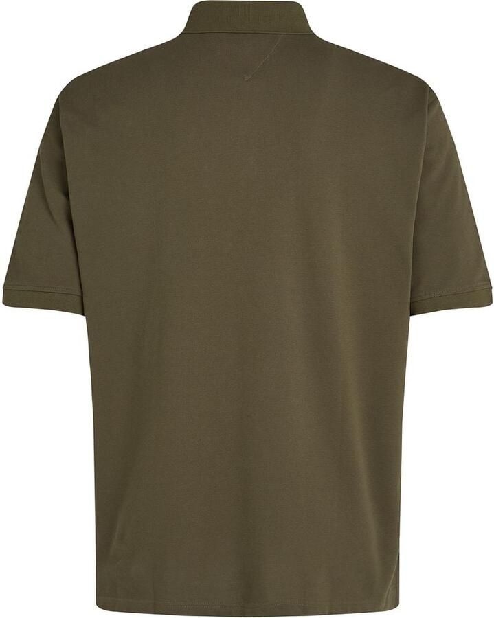 Tommy Hilfiger Big & Tall regular polo donkergroen
