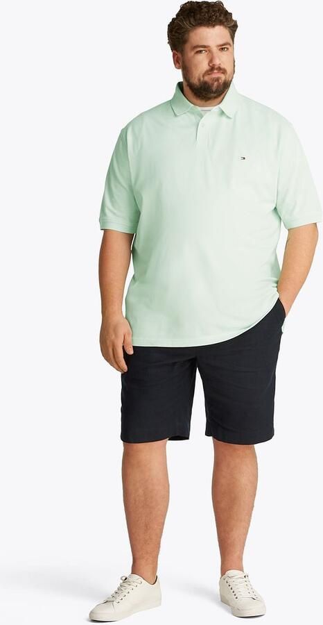 Tommy Hilfiger Big & Tall regular polo lichtgroen - Foto 3