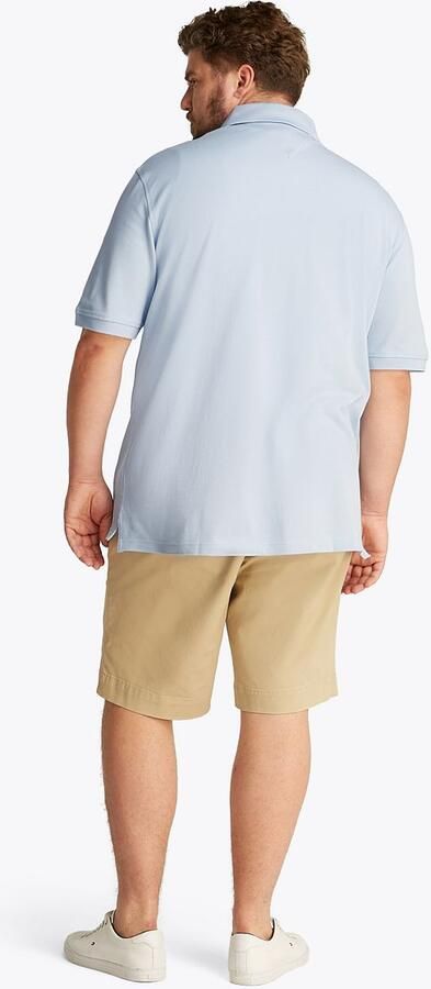 Tommy Hilfiger Big & Tall regular polo lichtblauw - Foto 3