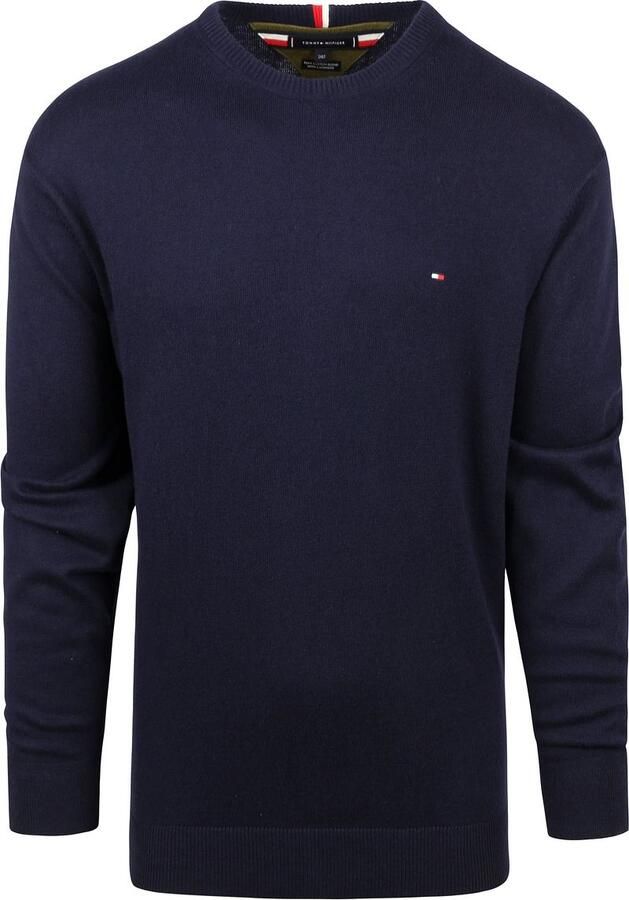 Tommy Hilfiger Trui met ronde hals BT-PIMA ORG CTN CASHMERE CN-B - Foto 6