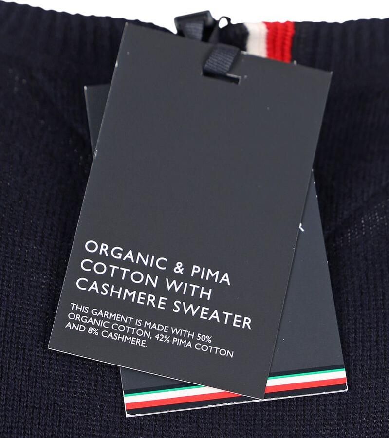 Tommy Hilfiger Trui met ronde hals BT-PIMA ORG CTN CASHMERE CN-B