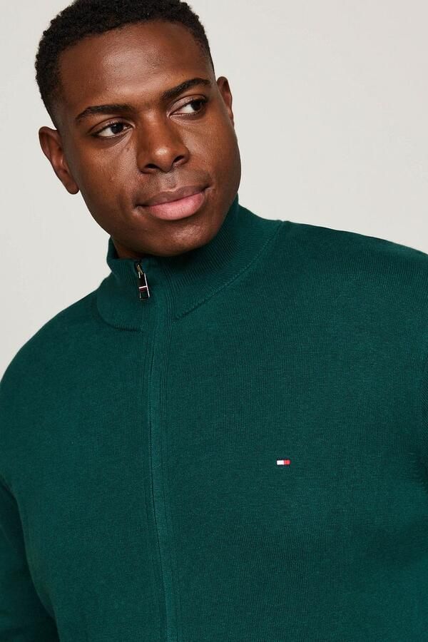 Tommy Hilfiger Big & Tall Vest Groen - Foto 3