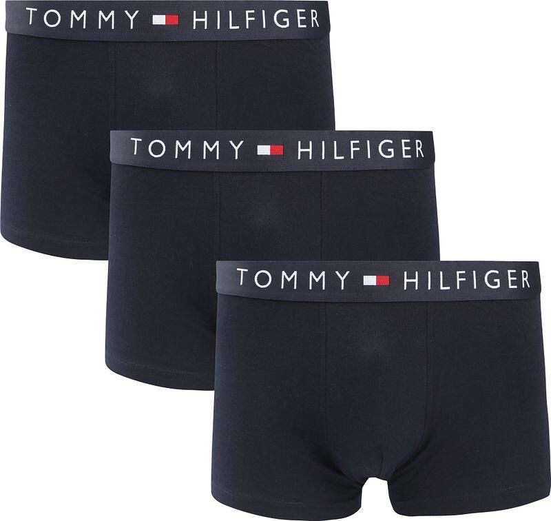 Tommy Hilfiger Underwear Trunk 3P TRUNK met tommy hilfiger logo-opschrift (3 stuks) - Foto 2