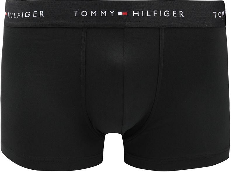 Tommy Hilfiger Boxer Trunk Microfiber 3-Pack Zwart - Foto 3