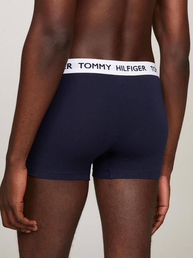 Tommy Hilfiger Underwear Trunk met tommy hilfiger-logo op elastische tape - Foto 4