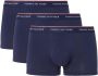 TOMMY HILFIGER UNDERWEAR Tommy Hilfiger Heren Boxershorts 3p Trunk Donkerblauw - Thumbnail 5