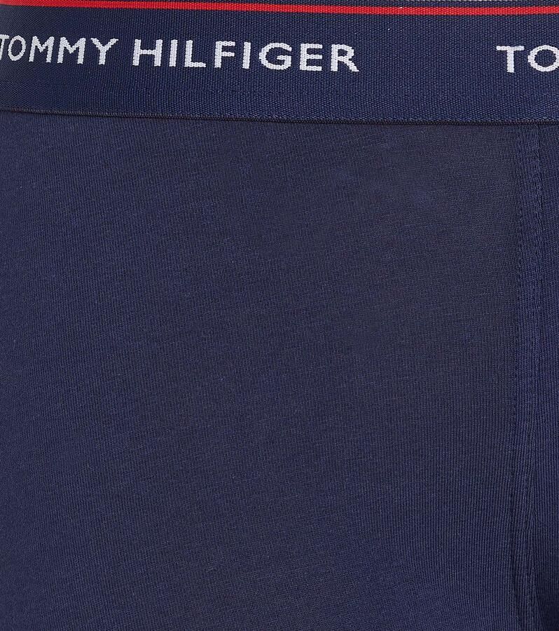 TOMMY HILFIGER UNDERWEAR Tommy Hilfiger Heren Boxershorts 3p Trunk Donkerblauw - Foto 2
