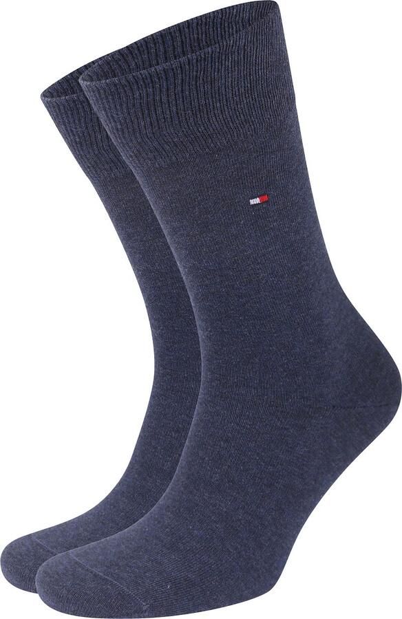 Tommy Hilfiger Classic 3-Pack Sokken Blauw Heren