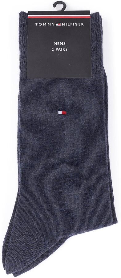 Tommy Hilfiger Classic 3-Pack Sokken Blauw Heren - Foto 6