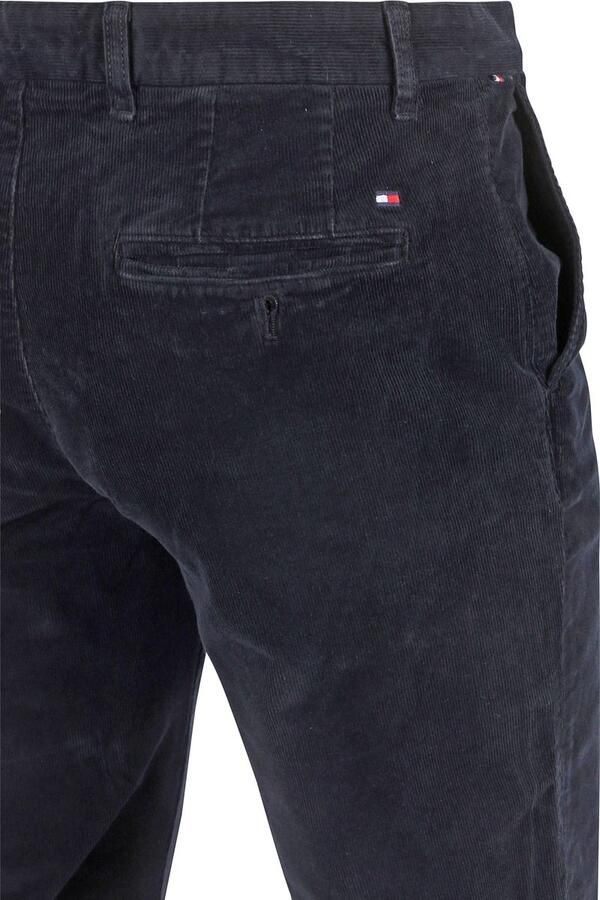 Tommy Hilfiger Regular fit corduroy broek met riemlussen model 'DENTON' - Foto 2