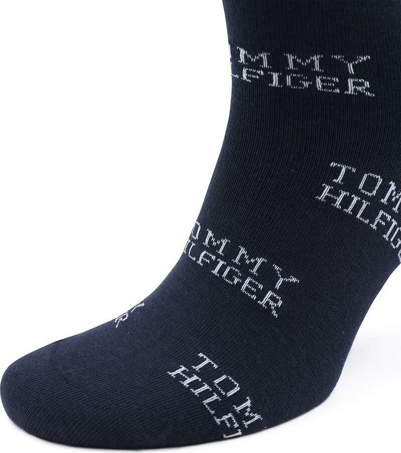 Tommy Hilfiger Sokken met opvallende patroon geschenkdoos (3 paar) - Foto 4