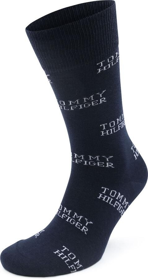 Tommy Hilfiger Sokken met opvallende patroon geschenkdoos (3 paar) - Foto 8