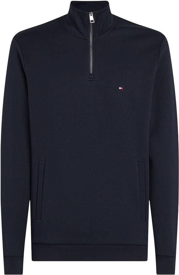 Tommy Hilfiger Half Zip Trui Intechno Navy - Foto 1