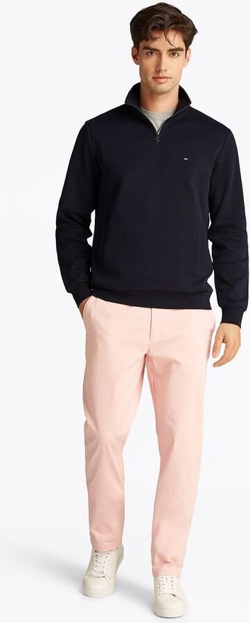 Tommy Hilfiger Half Zip Trui Intechno Navy - Foto 5