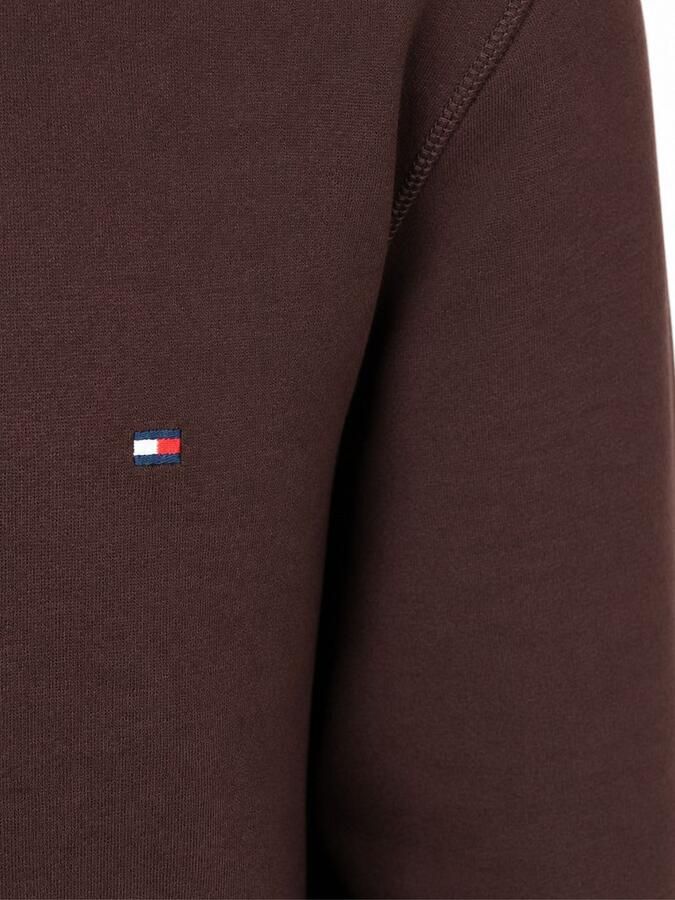 TOMMY HILFIGER Heren Truien & Vesten Ess Seasonal Fleece Hoody Bruin - Foto 7