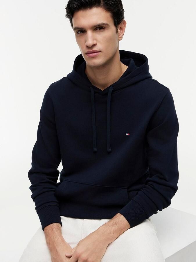 Tommy Hilfiger Blauwe Hoodie Sweater Casual Stijl Blue Heren - Foto 3