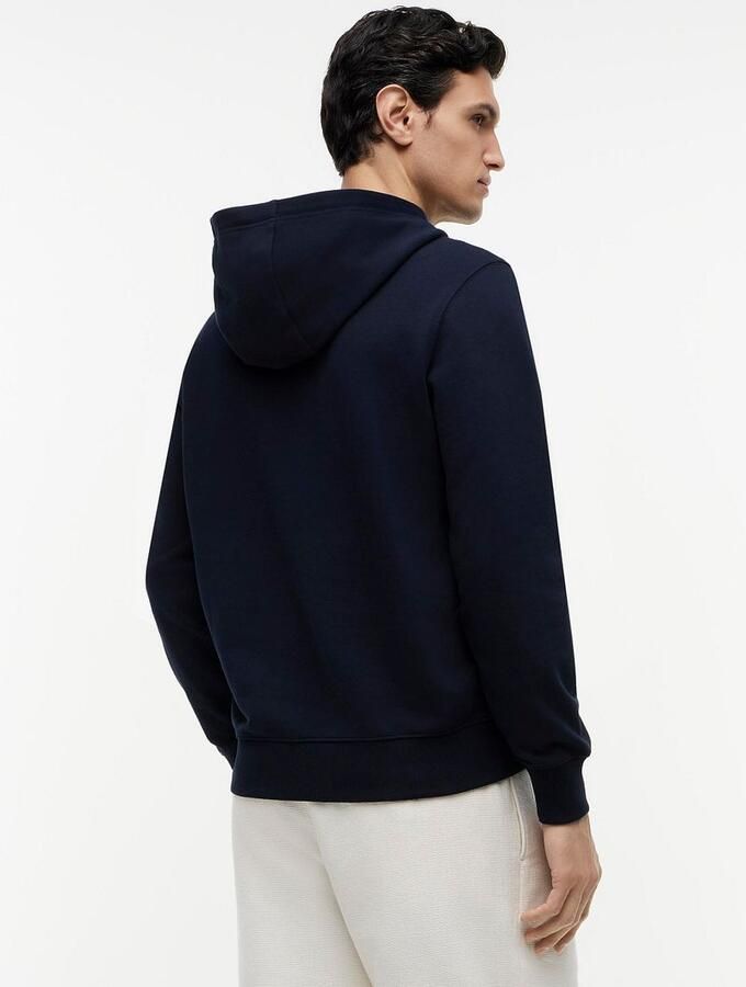 Tommy Hilfiger Blauwe Hoodie Sweater Casual Stijl Blue Heren - Foto 2