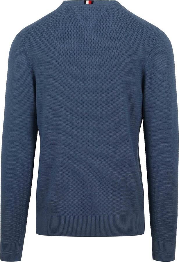Tommy Hilfiger Trui met ronde hals INTERLACED STRUCTURE CREW NECK - Foto 3