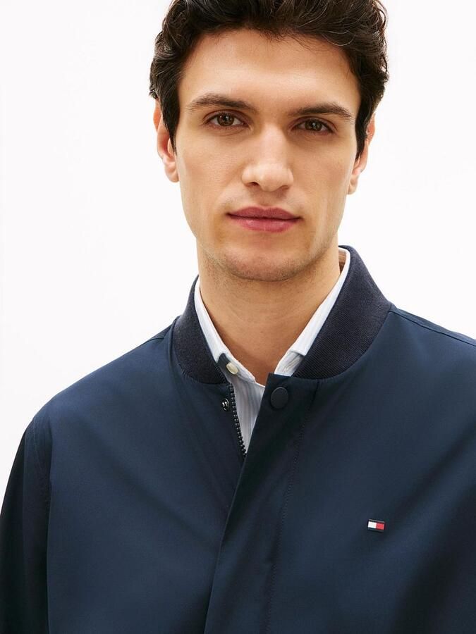 Tommy Hilfiger Bomberjack met logostitching - Foto 2