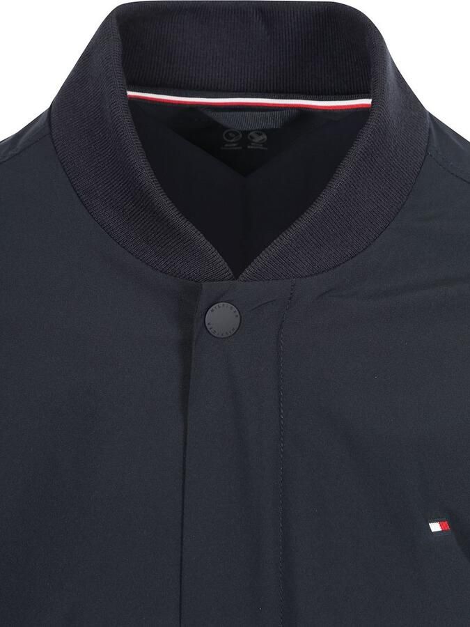 Tommy Hilfiger Bomberjack met logostitching - Foto 3