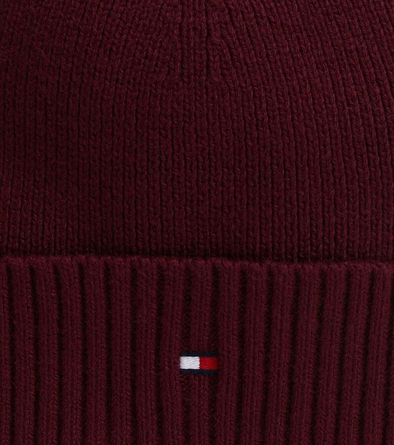 Tommy Hilfiger Gebreide muts TH FLAG PIMA COTTON BEANIE