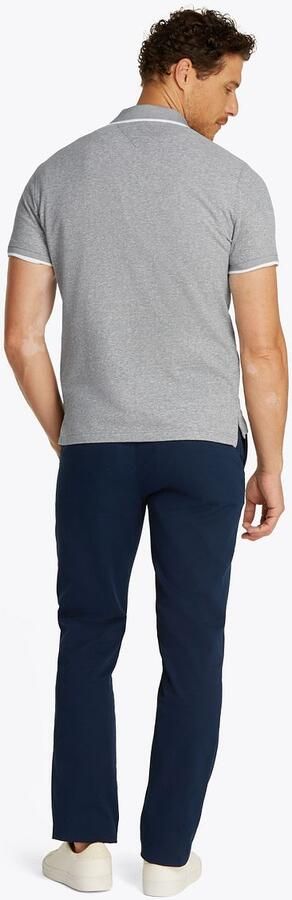 Tommy Hilfiger Regular fit poloshirt van een mix van katoen en linnen - Foto 5