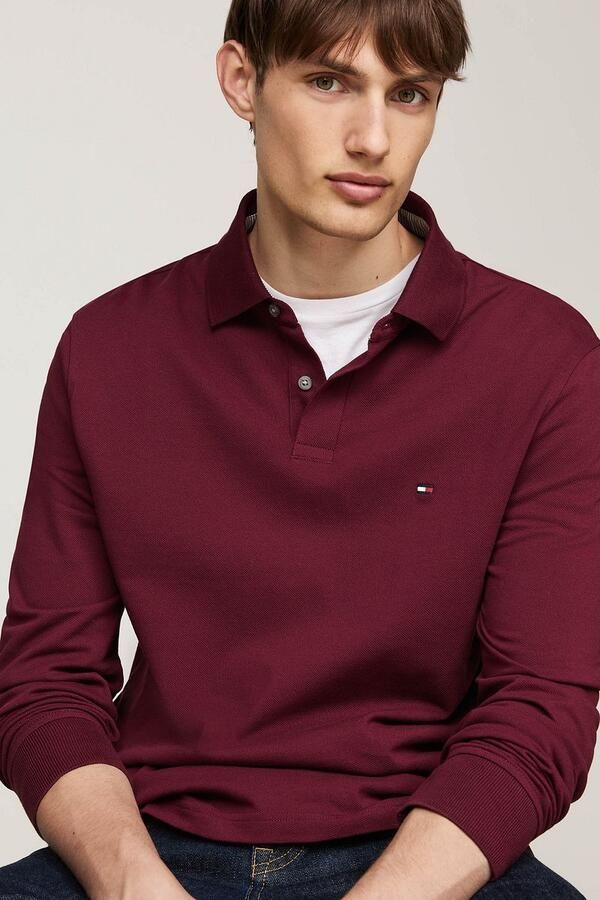 Tommy Hilfiger Poloshirt met lange mouwen 1985 REGULAR LS POLO - Foto 3