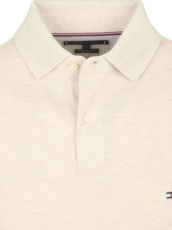 Tommy Hilfiger Longsleeve Polo Melange Ecru - Foto 5