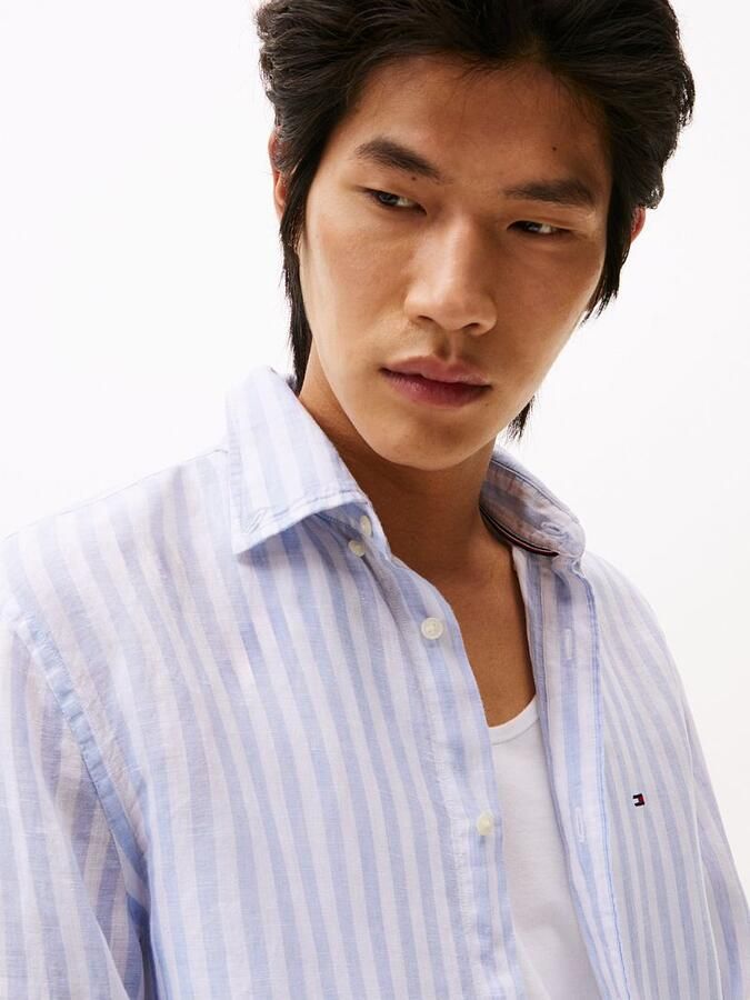 Tommy Hilfiger Menswear Casual Heren Overhemd LM - Foto 2