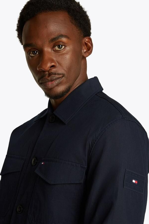 Tommy Hilfiger Overshirt Navy - Foto 2