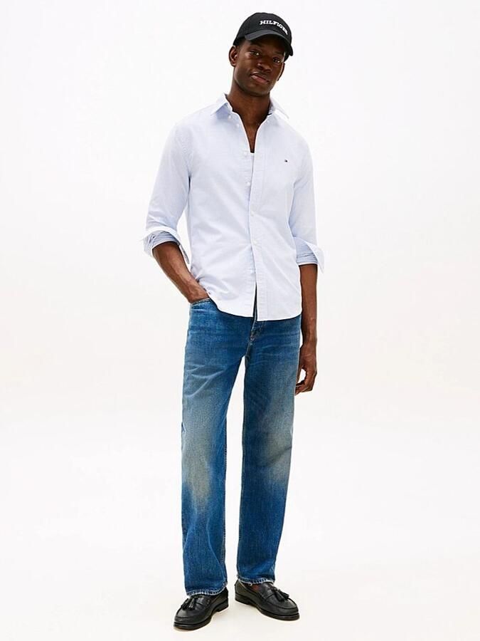 Tommy Hilfiger Regular fit vrijetijdsoverhemd met logostitching model 'OXFORD' - Foto 12