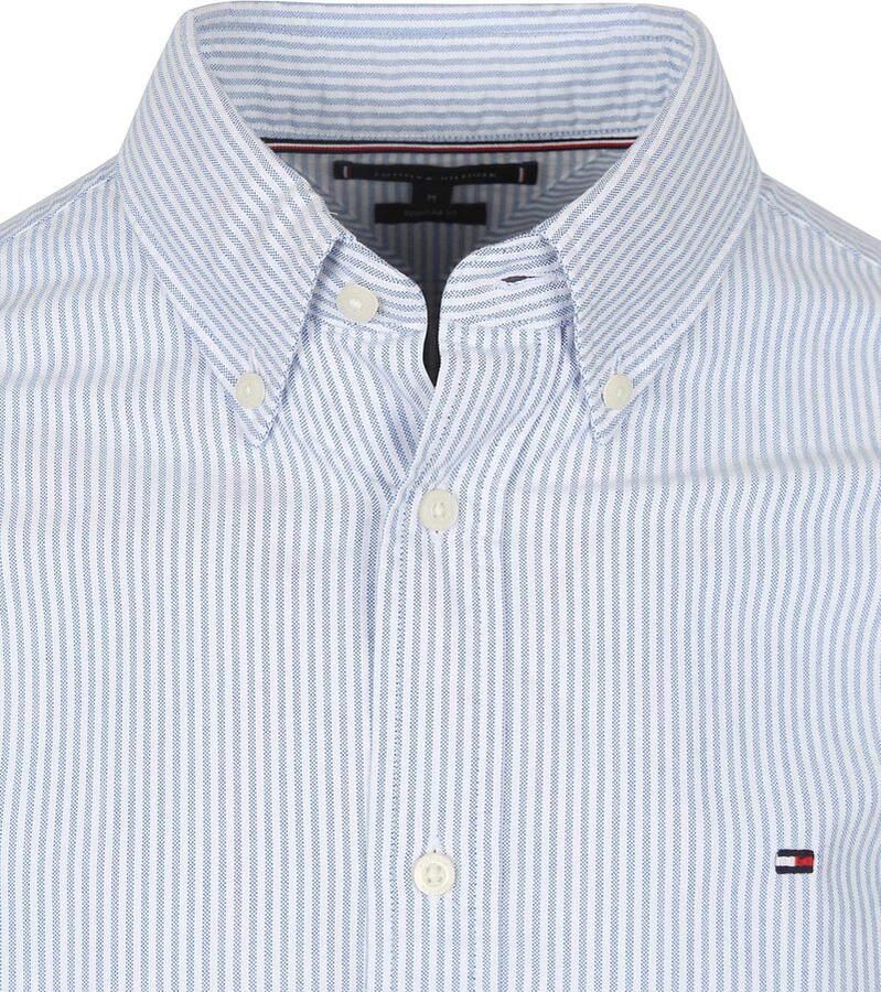 Tommy Hilfiger Regular fit vrijetijdsoverhemd met logostitching model 'OXFORD' - Foto 3
