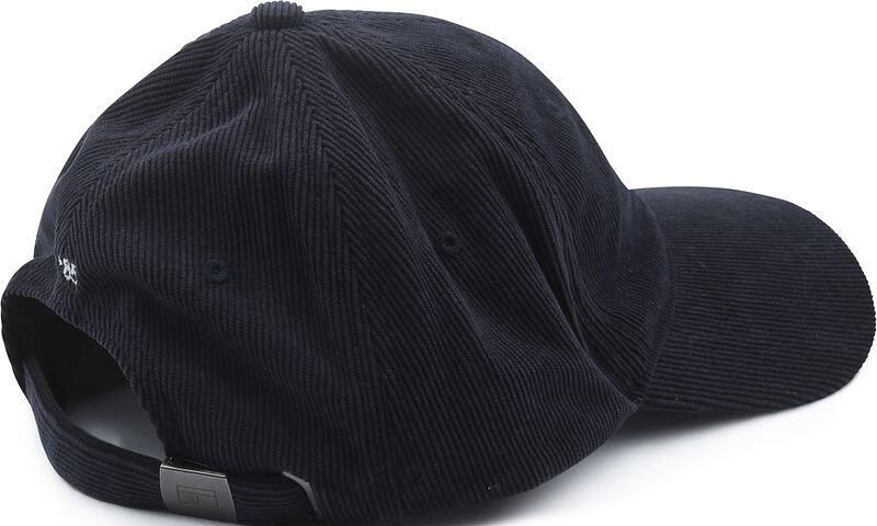 Tommy Hilfiger Baseballpet van corduroy met labelstitching - Foto 3