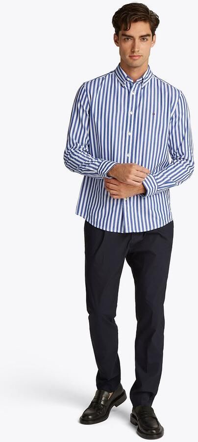 Tommy Hilfiger Regular fit vrijetijdsoverhemd van puur katoen model 'THFLEX' - Foto 5