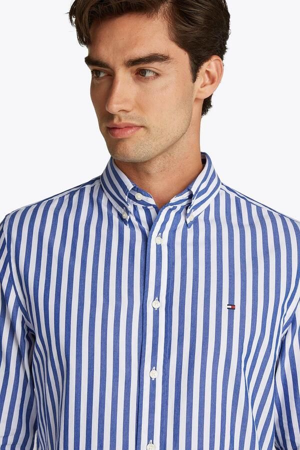 Tommy Hilfiger Regular fit vrijetijdsoverhemd van puur katoen model 'THFLEX' - Foto 3