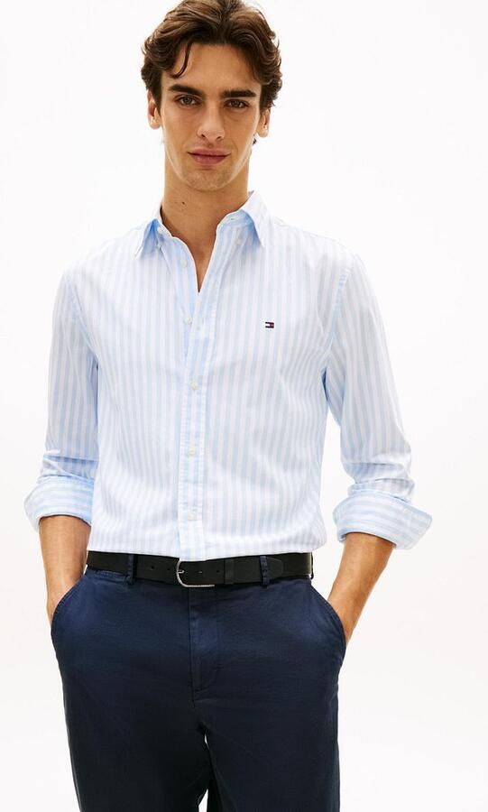 Tommy Hilfiger Regular fit vrijetijdsoverhemd van katoenpopeline - Foto 5
