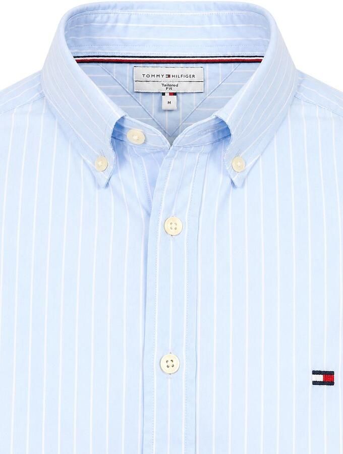 Tommy Hilfiger Body fit vrijetijdsoverhemd van puur katoen - Foto 4