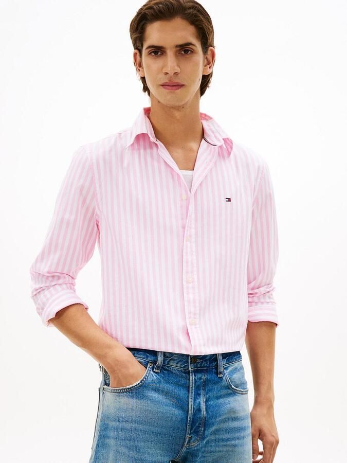 Tommy Hilfiger Regular fit vrijetijdsoverhemd van katoenpopeline - Foto 2