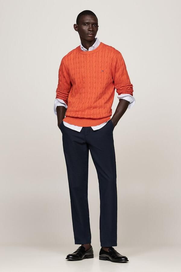 Tommy Hilfiger Gebreide pullover met kabelpatroon - Foto 2