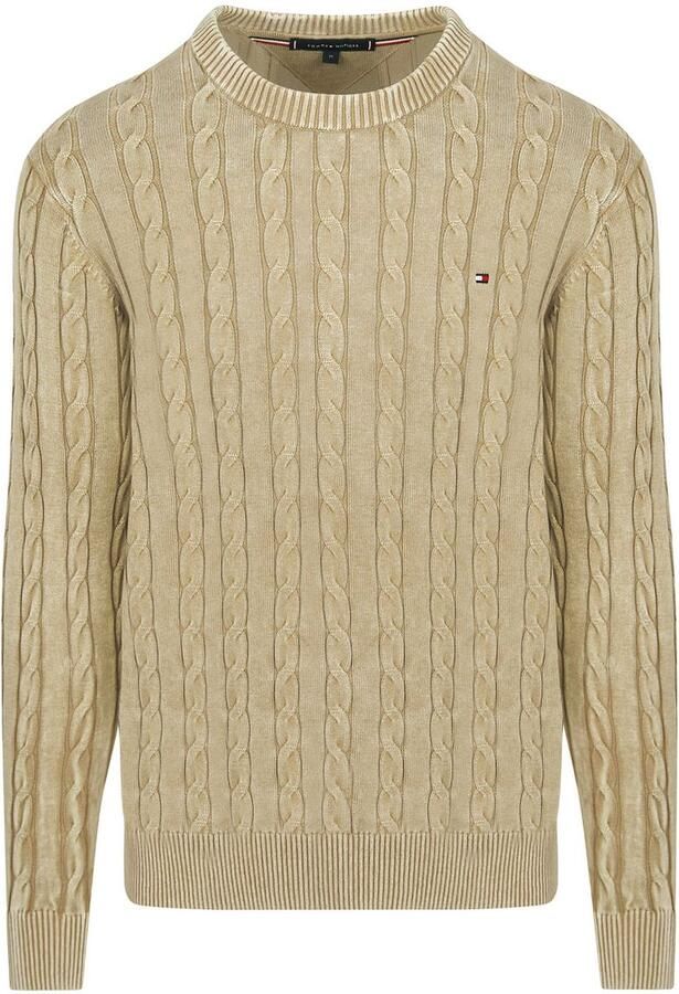 Tommy Hilfiger Pullover Cable Sandalwood