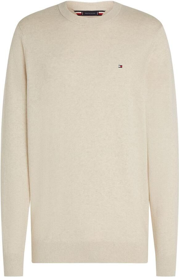Tommy Hilfiger Pullover Cotton Kashmir Ecru