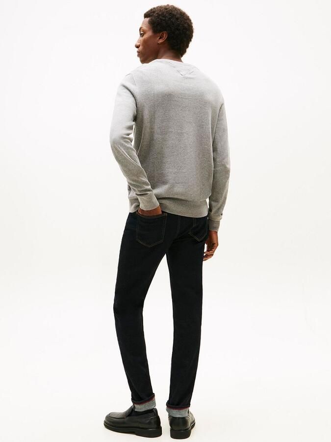 Tommy Hilfiger Trui met ronde hals ESSENTIAL COTTON CREW NECK 100% katoen crewneck regular fit premium mode - Foto 9