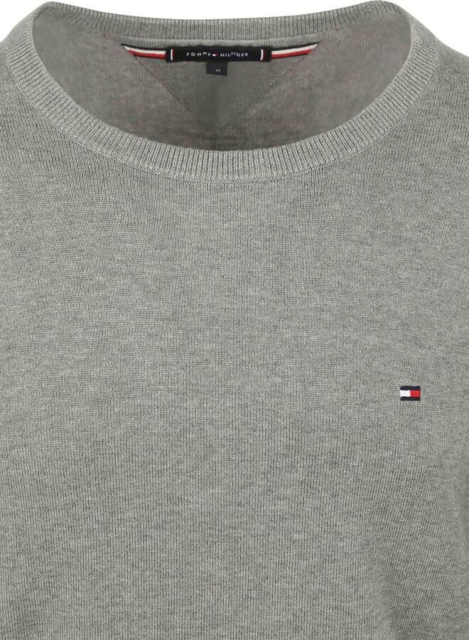 Tommy Hilfiger Trui met ronde hals ESSENTIAL COTTON CREW NECK 100% katoen crewneck regular fit premium mode - Foto 11