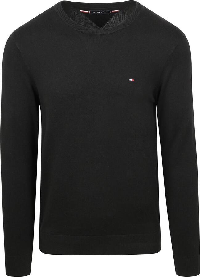 Tommy Hilfiger Trui met ronde hals ESSENTIAL COTTON CREW NECK 100% katoen crewneck regular fit premium mode - Foto 12