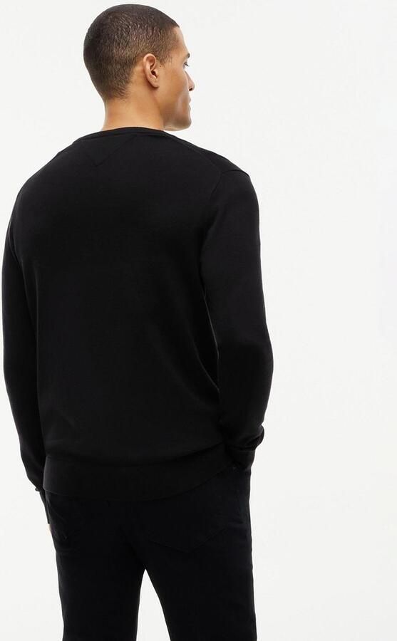 Tommy Hilfiger Trui met ronde hals ESSENTIAL COTTON CREW NECK 100% katoen crewneck regular fit premium mode - Foto 16