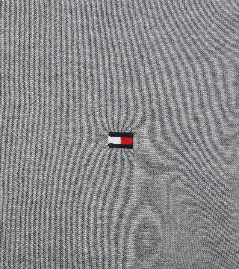Tommy Hilfiger Regular fit gebreide pullover van een mix van katoen en kasjmier