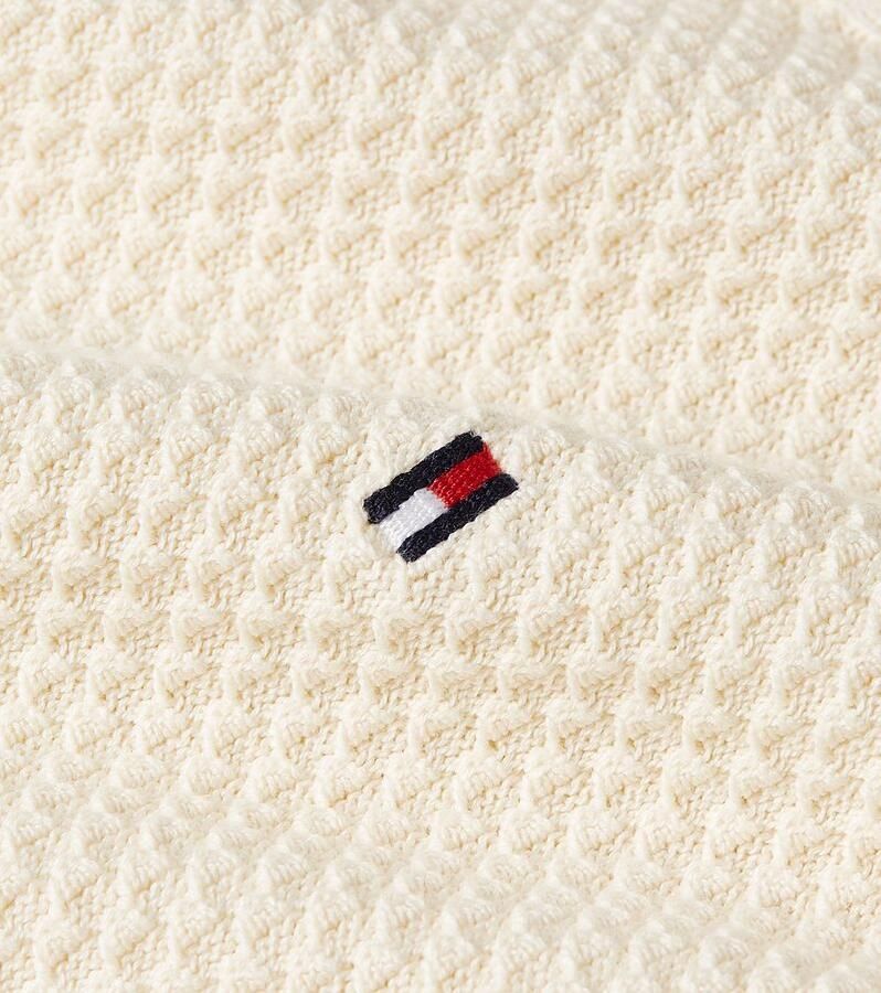 TOMMY HILFIGER Heren Truien & Vesten Oval Structure Crew Neck Beige